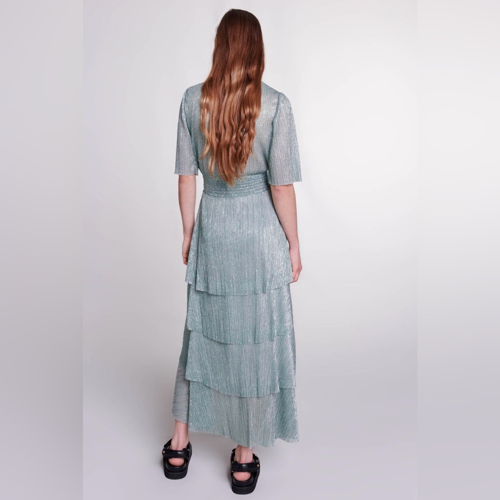 Maje Ruffine Dress - Picture 2 of 4